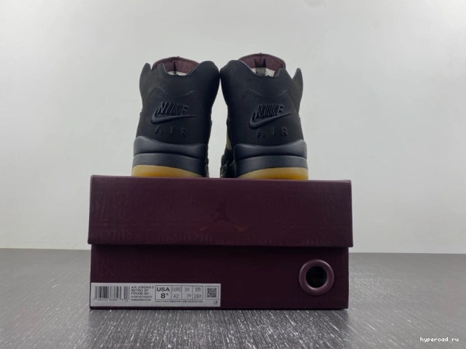Jordan 5 Black Maniere x A Air Ma FD1330-001 0715